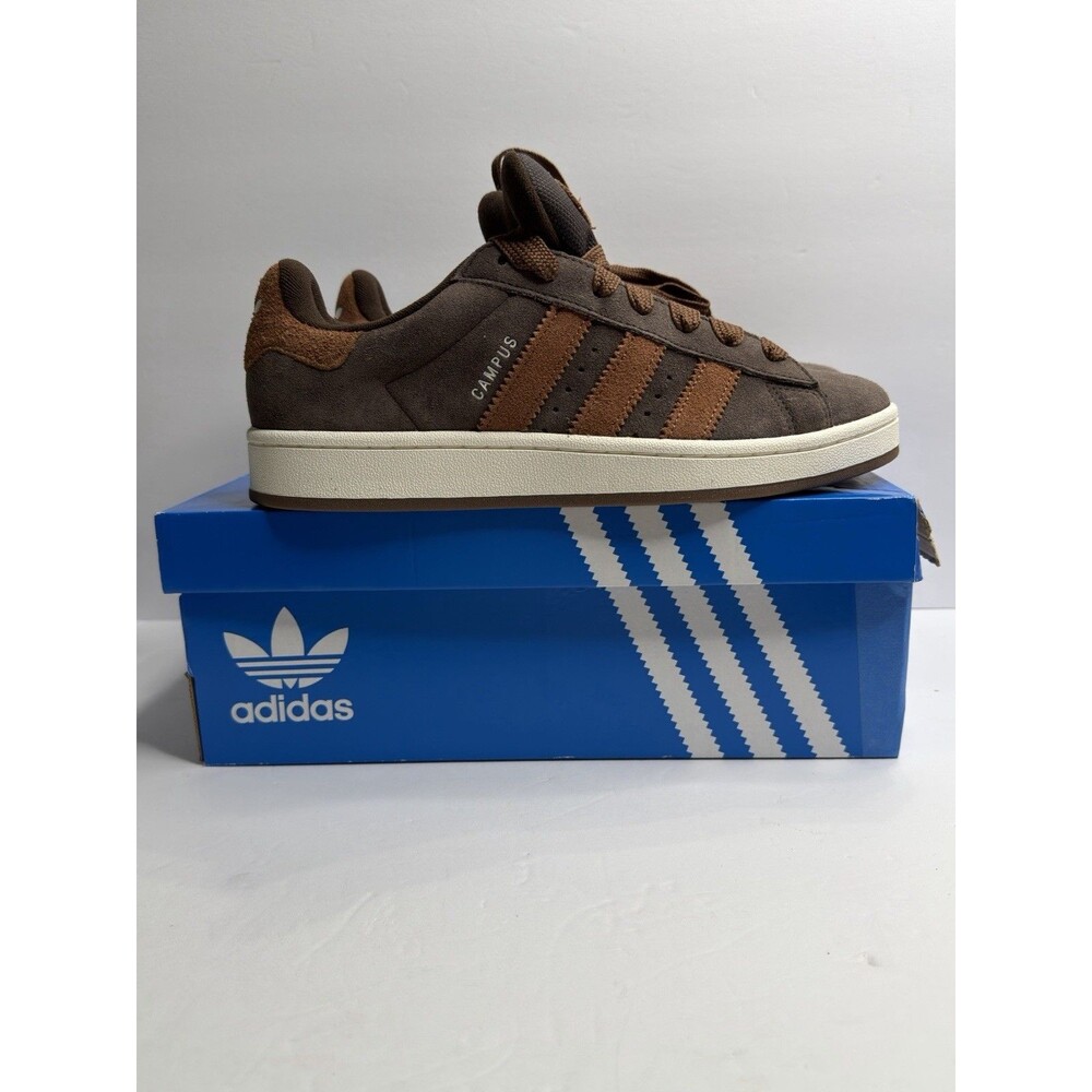 Adidas Campus 00s Dark Brown Suede Sneakers ID1417 Mens Size 10 New Damaged Box